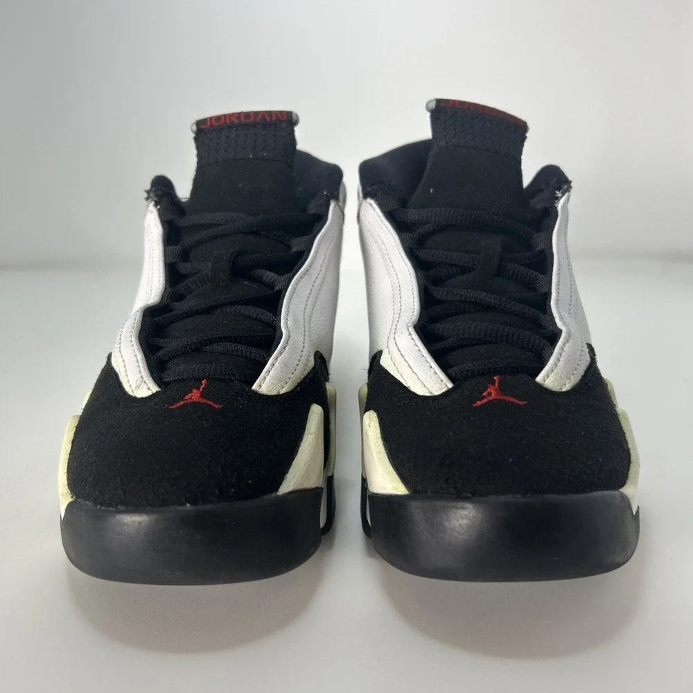 Nike‎ Air Jordan 14 XIV Retro Black Toe 2014 Size 6.5Y, Women's 8 654963-102